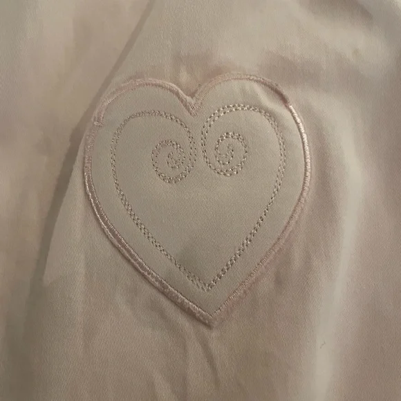 Minibasix Baby Girls 9M Pink One Piece/Romper Heart Details, Softest Cotton - Picture 4 of 7